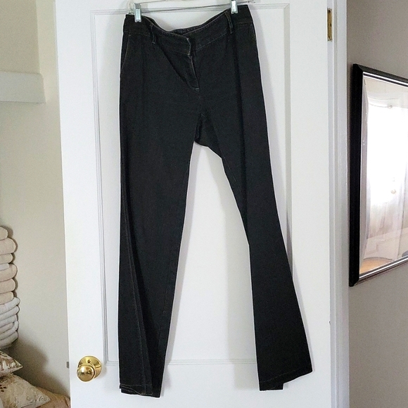 Black Straight Leg Denim - Picture 1 of 1